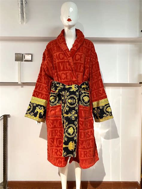 replica versace robes|versace robes bathrobe.